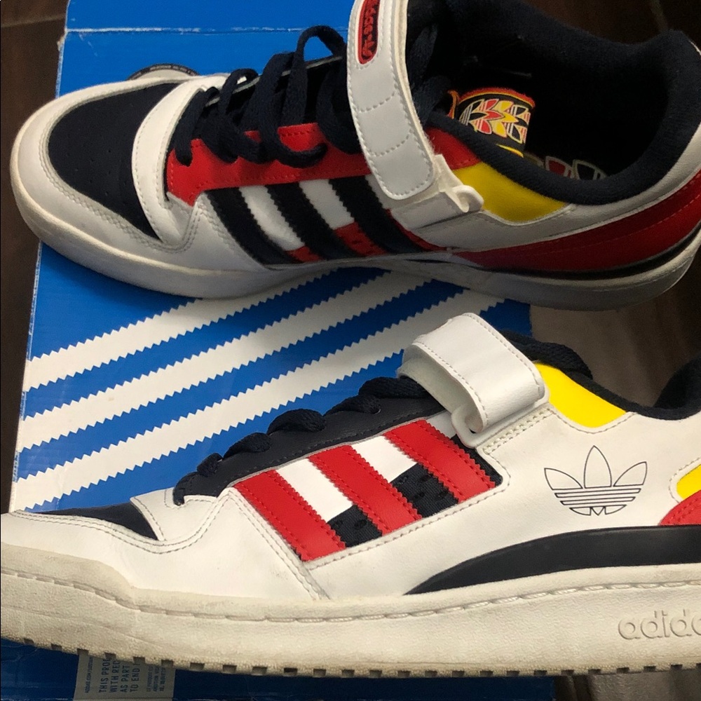 Adidas Forum Low Navy/Red Sneakers 11